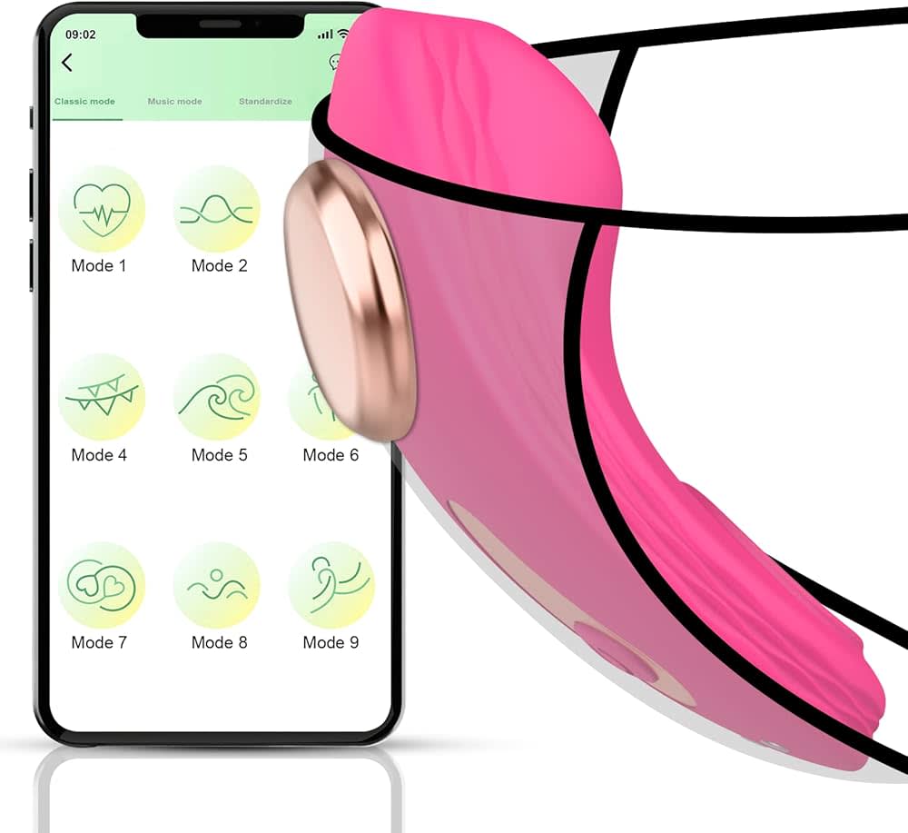 Lovense Lush 3 wearable vibrator in rose pink silicone