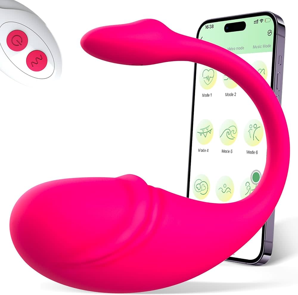 Remote control couples vibrator with smartphone app